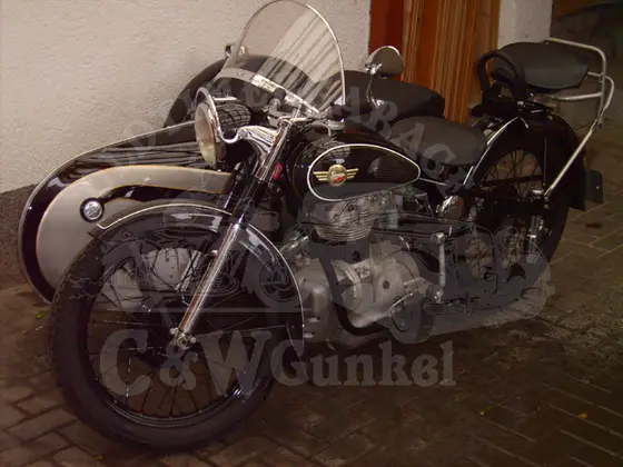AWO 425 Touren mit Stoye-Seitenwagen