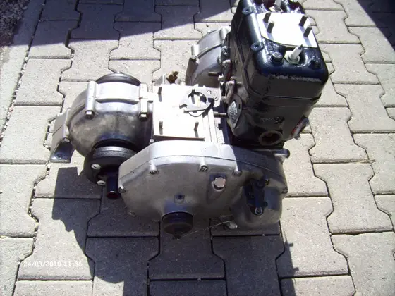 Überholter DKW F8 Zweitaktmotor