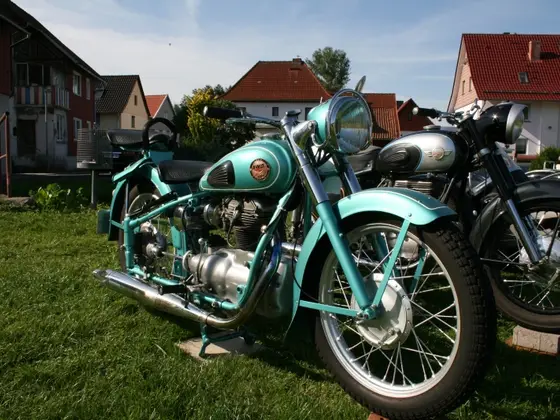 Oldtimer beim 1. Oldtimertreffen in Gerterode (Eichsfeld), August 2009