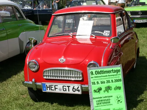 Oldtimer beim 1. Oldtimertreffen in Gerterode (Eichsfeld), August 2009