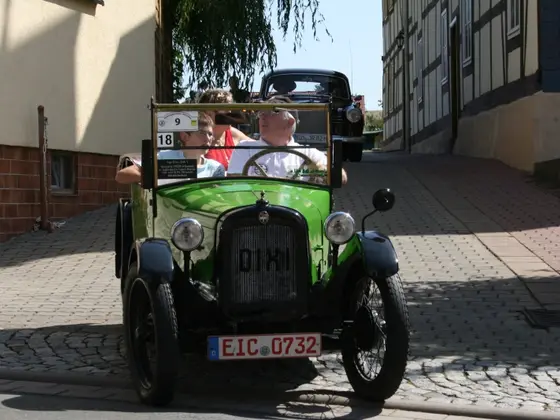 Oldtimer beim 1. Oldtimertreffen in Gerterode (Eichsfeld), August 2009