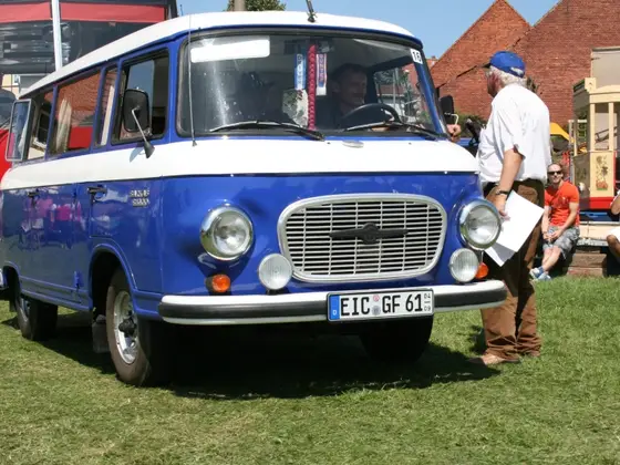 Oldtimer beim 1. Oldtimertreffen in Gerterode (Eichsfeld), August 2009