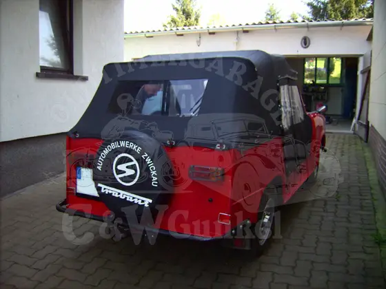 Trabant Kübel mit Verdeck – Kundenfahrzeug